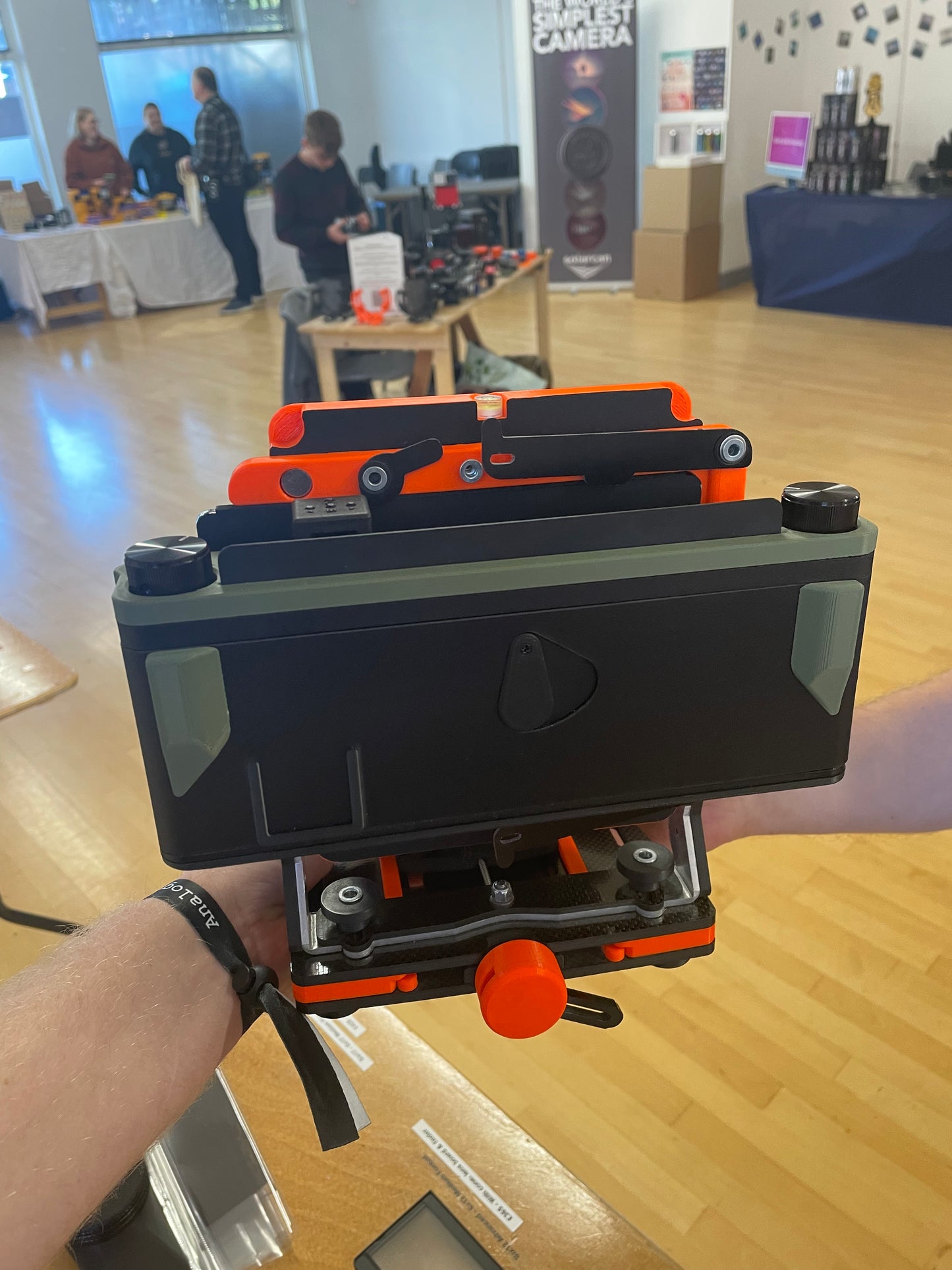 Complete Graflok 6x17 Adaptor, Rollfilm Back and Ground Glass Set