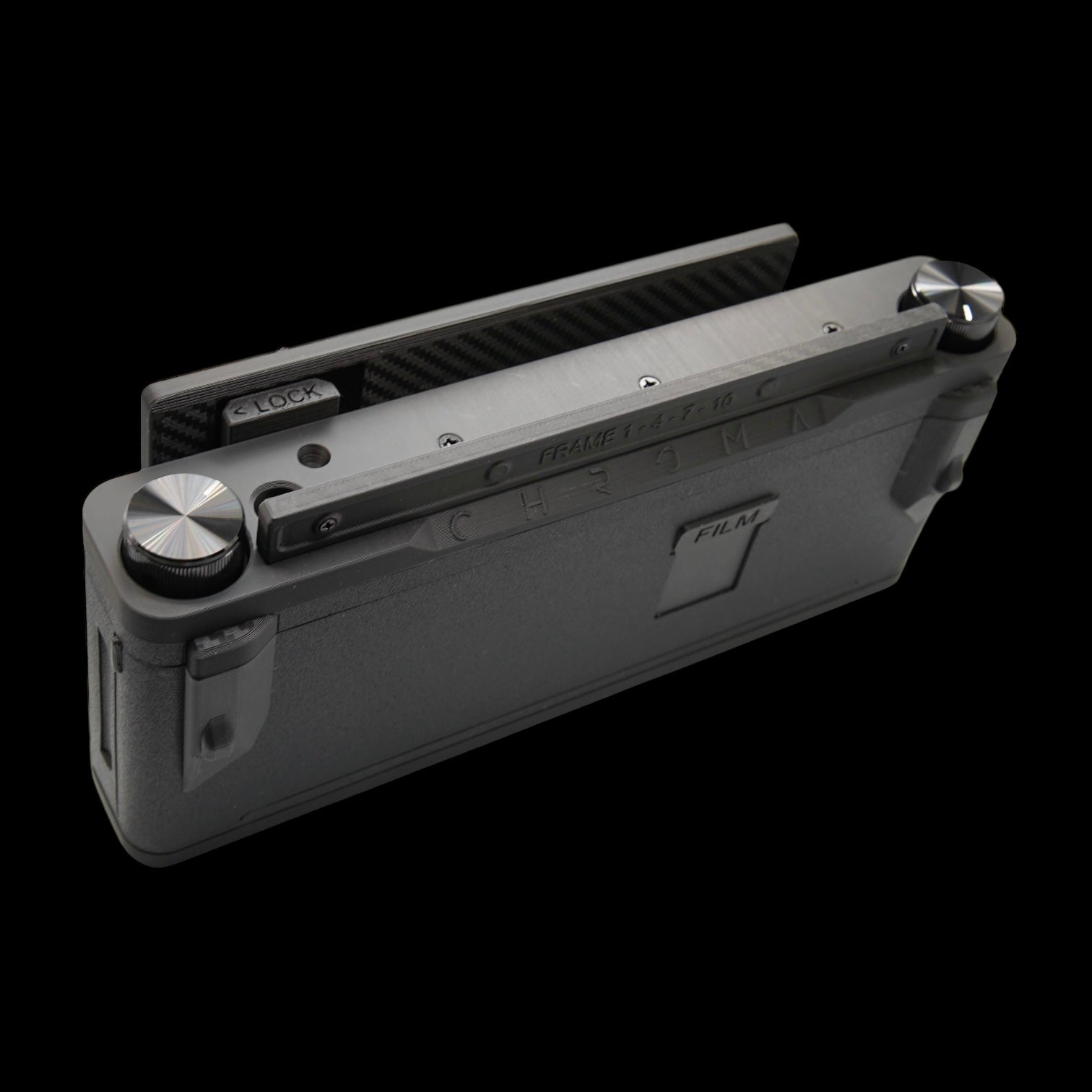 Complete Graflok 6x17 Adaptor, Rollfilm Back and Ground Glass Set