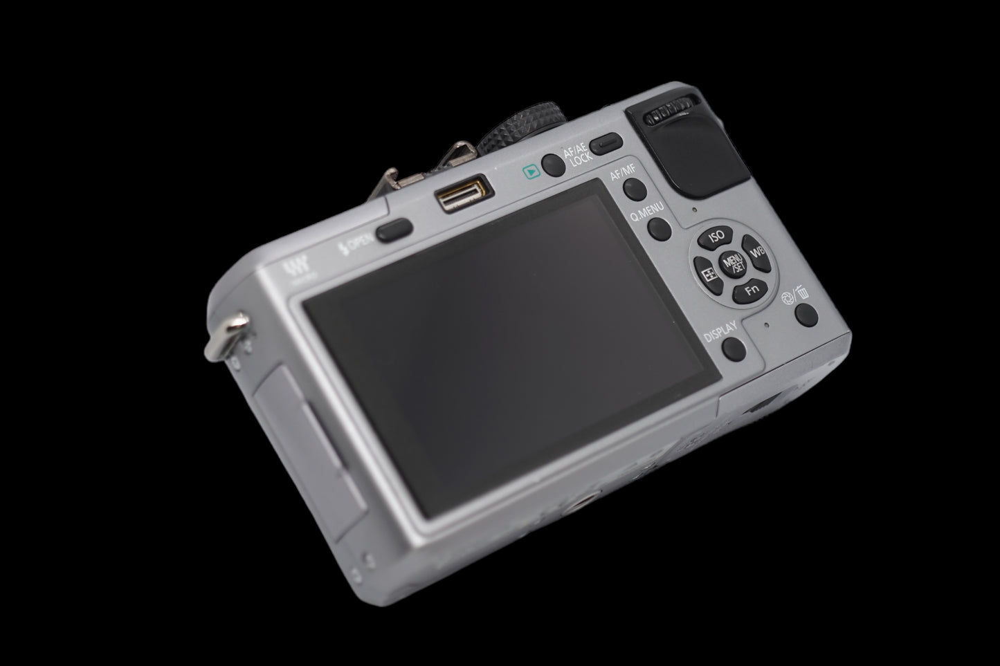 Panasonic GF1 with Double Glass lens and adaptor