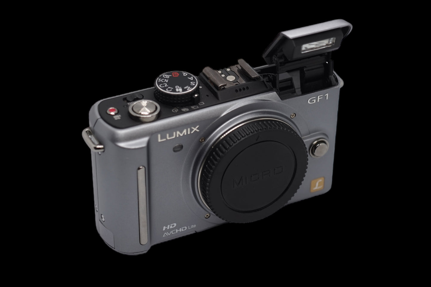 Panasonic GF1 with Double Glass lens and adaptor