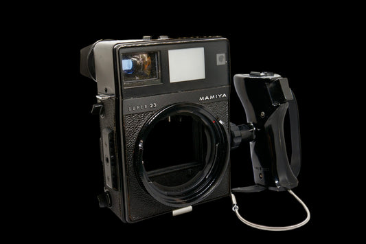 Black Mamiya Super23 Body & Left Hand Grip