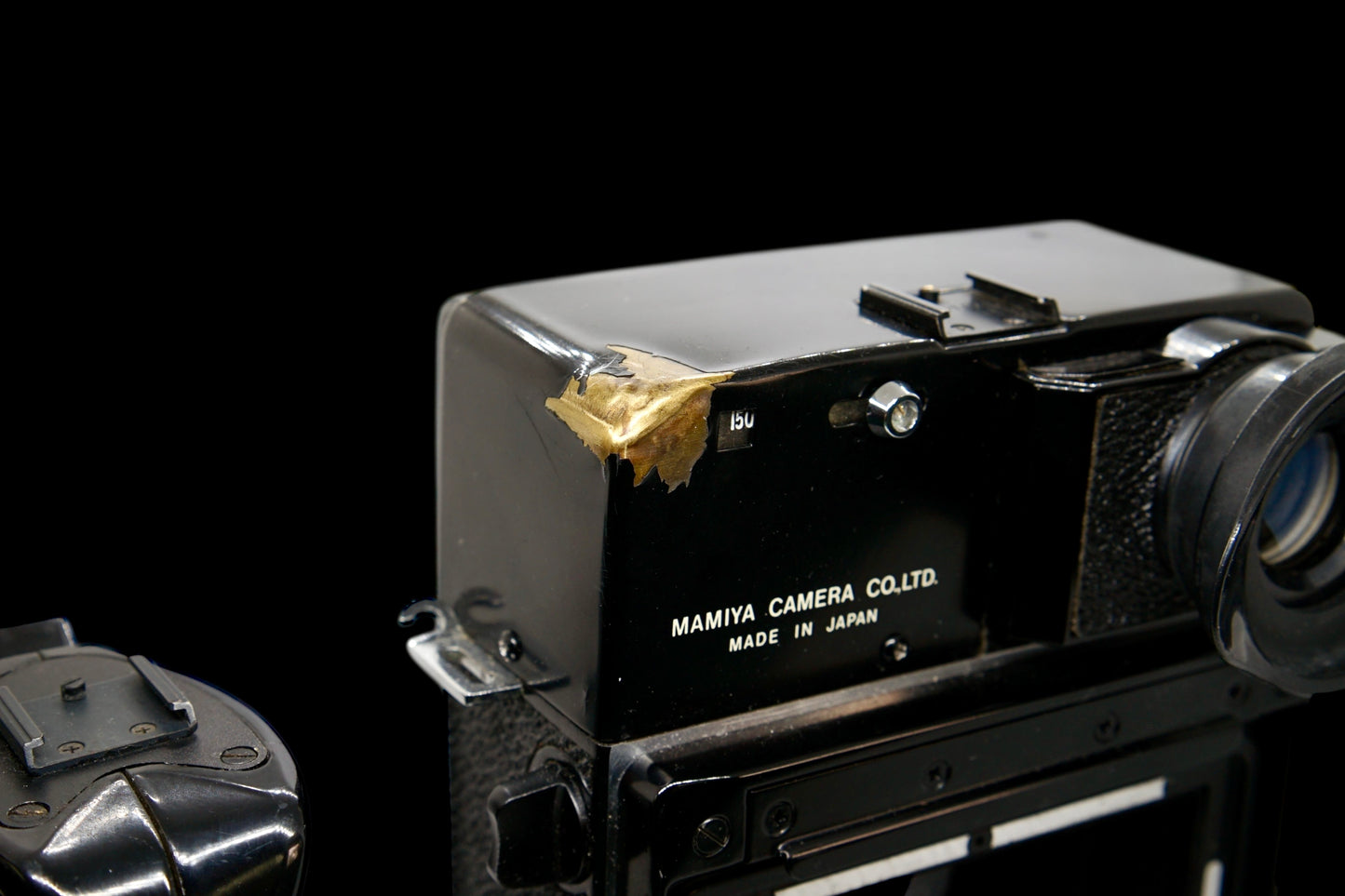 Black Mamiya Super23 Body & Left Hand Grip