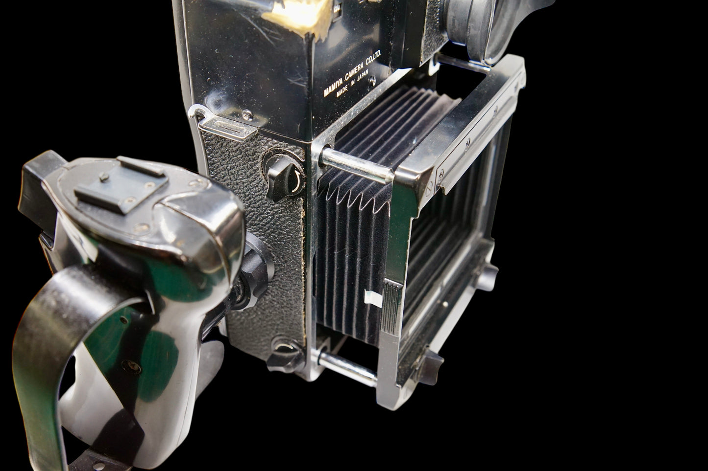 Black Mamiya Super23 Body & Left Hand Grip