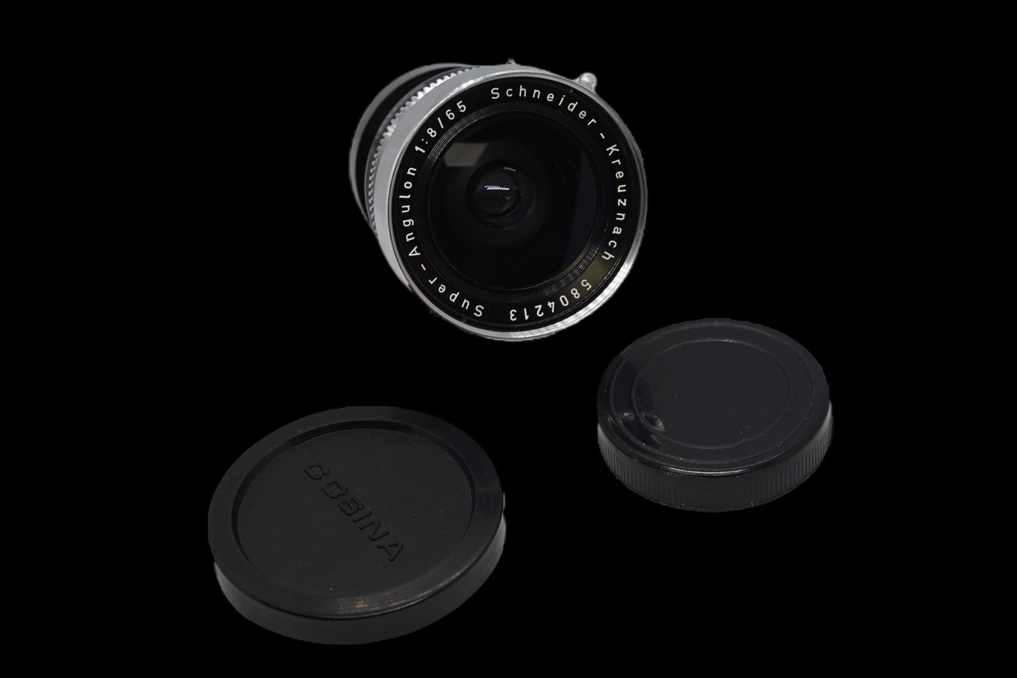 Schneider 65mm F8 Lens with Camera Setup