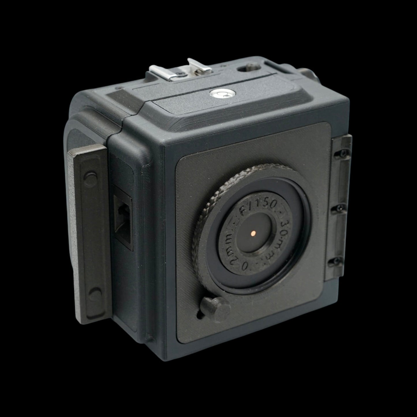 Six7 with 30mm focal length, 0.2mm pinhole cone