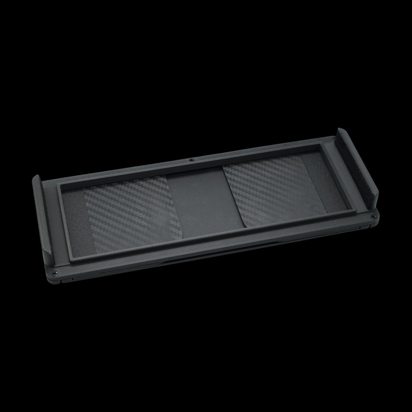 Ground glass protector & popup shade