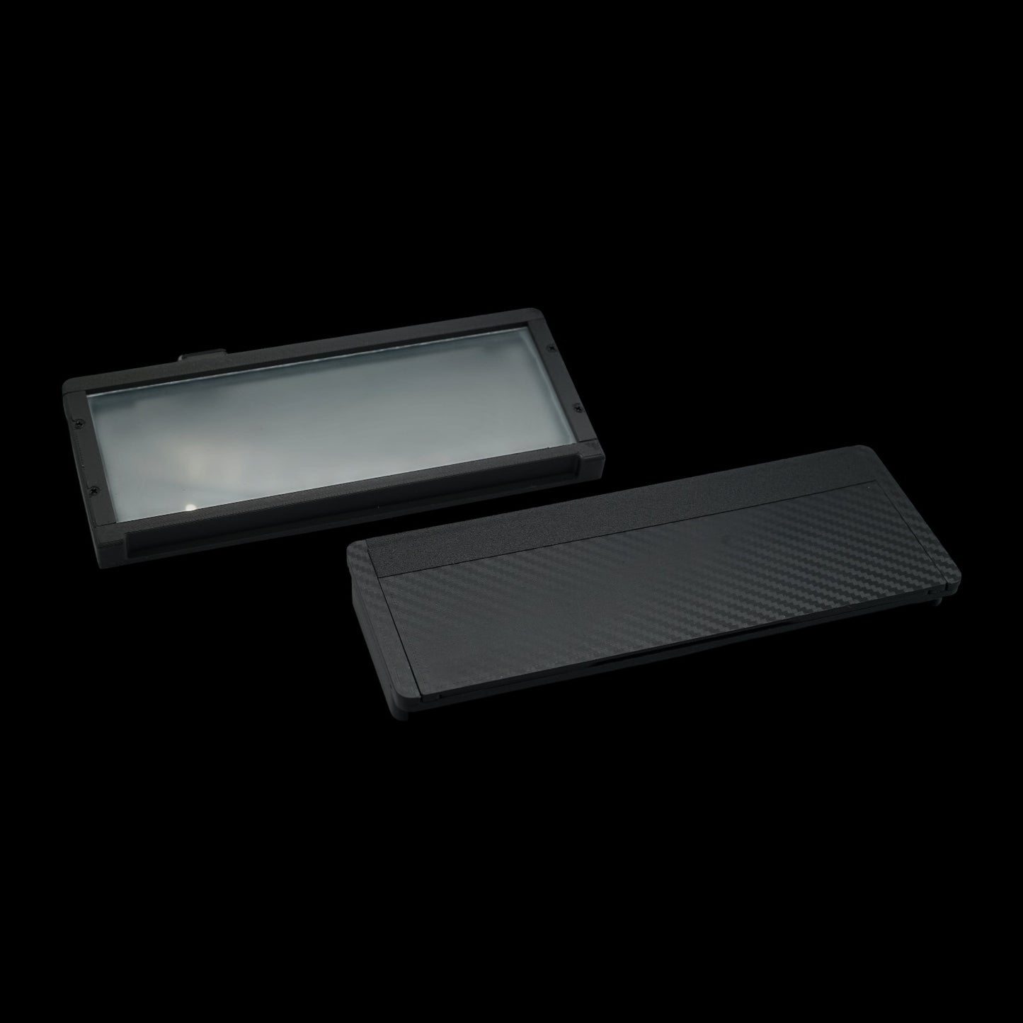 Ground glass protector & popup shade