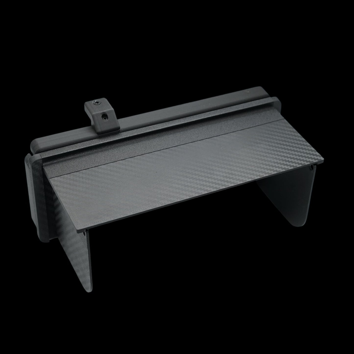 Ground glass protector & popup shade