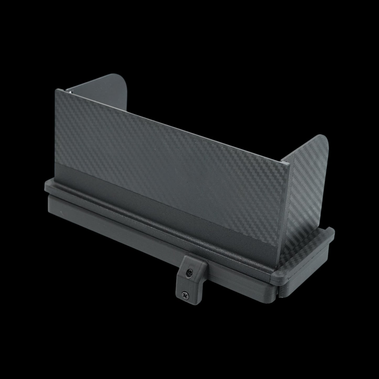 Ground glass protector & popup shade