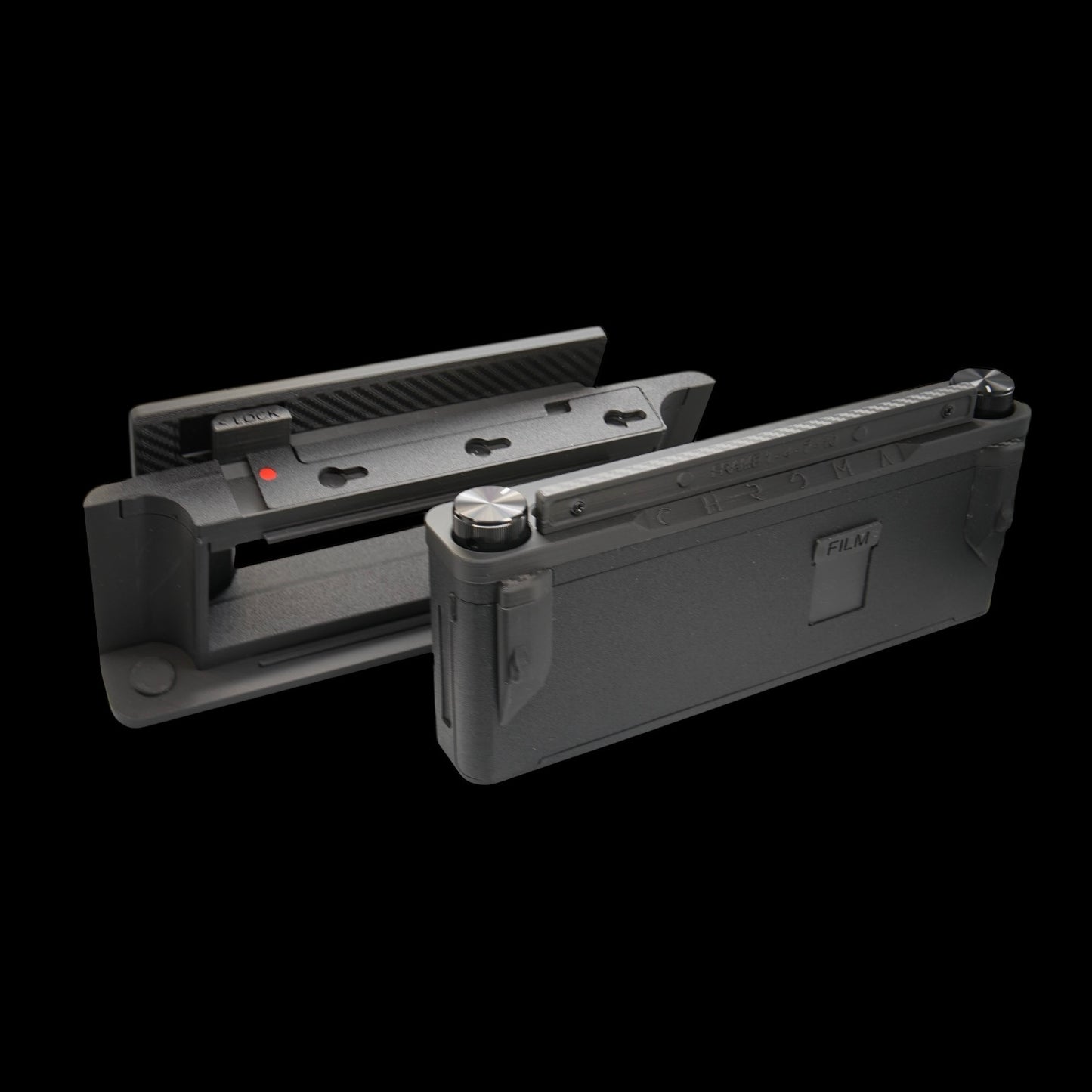 Complete Graflok 6x17 Adaptor, Rollfilm Back and Ground Glass Set