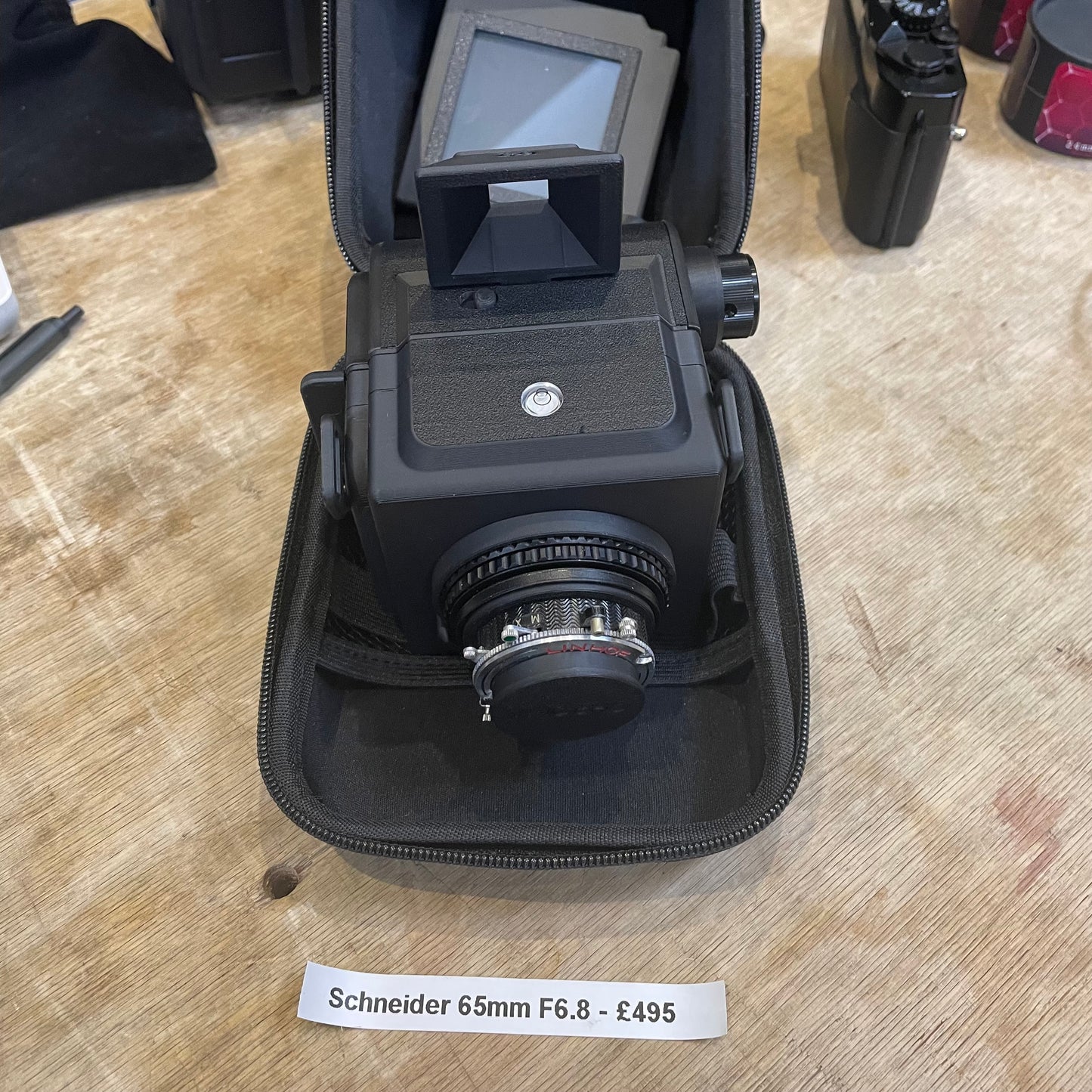 6x6 Medium Format System with Linhof/Schneider 65mm F6.8 lens