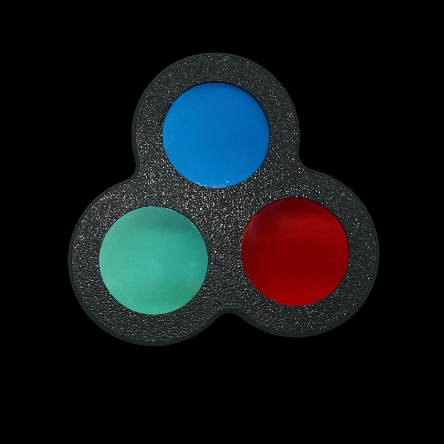 "TriChroma" - Magnetic TriChrome filter adaptor for Cube Pinhole Cameras