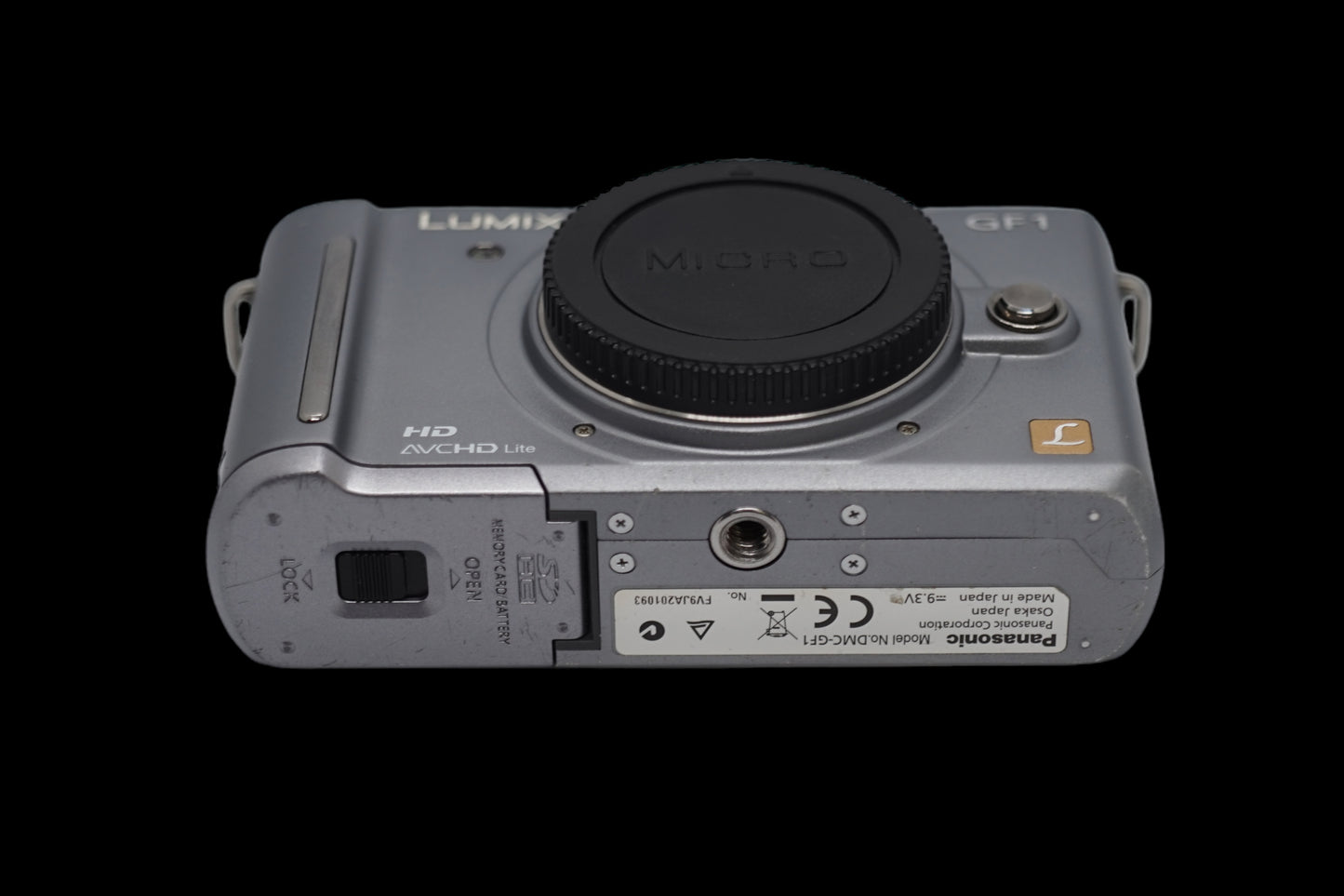 Panasonic GF1 with Double Glass lens and adaptor
