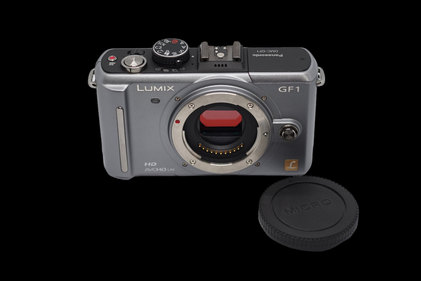 Panasonic GF1 with Double Glass lens and adaptor