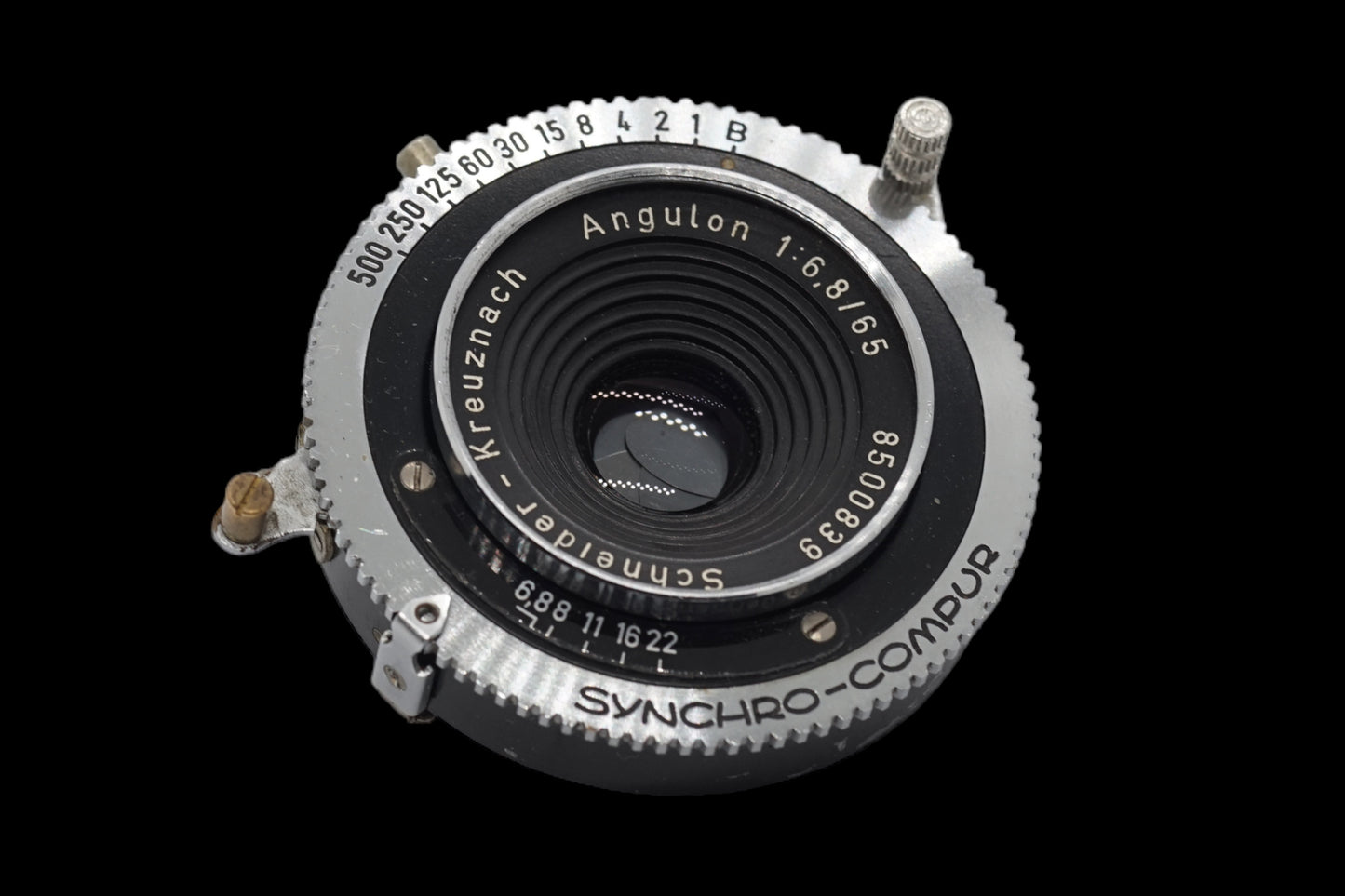 Schneider 65mm F6.8 Lens with Camera Setup