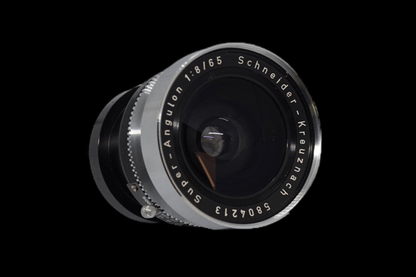 Schneider 65mm F8 Lens with Camera Setup