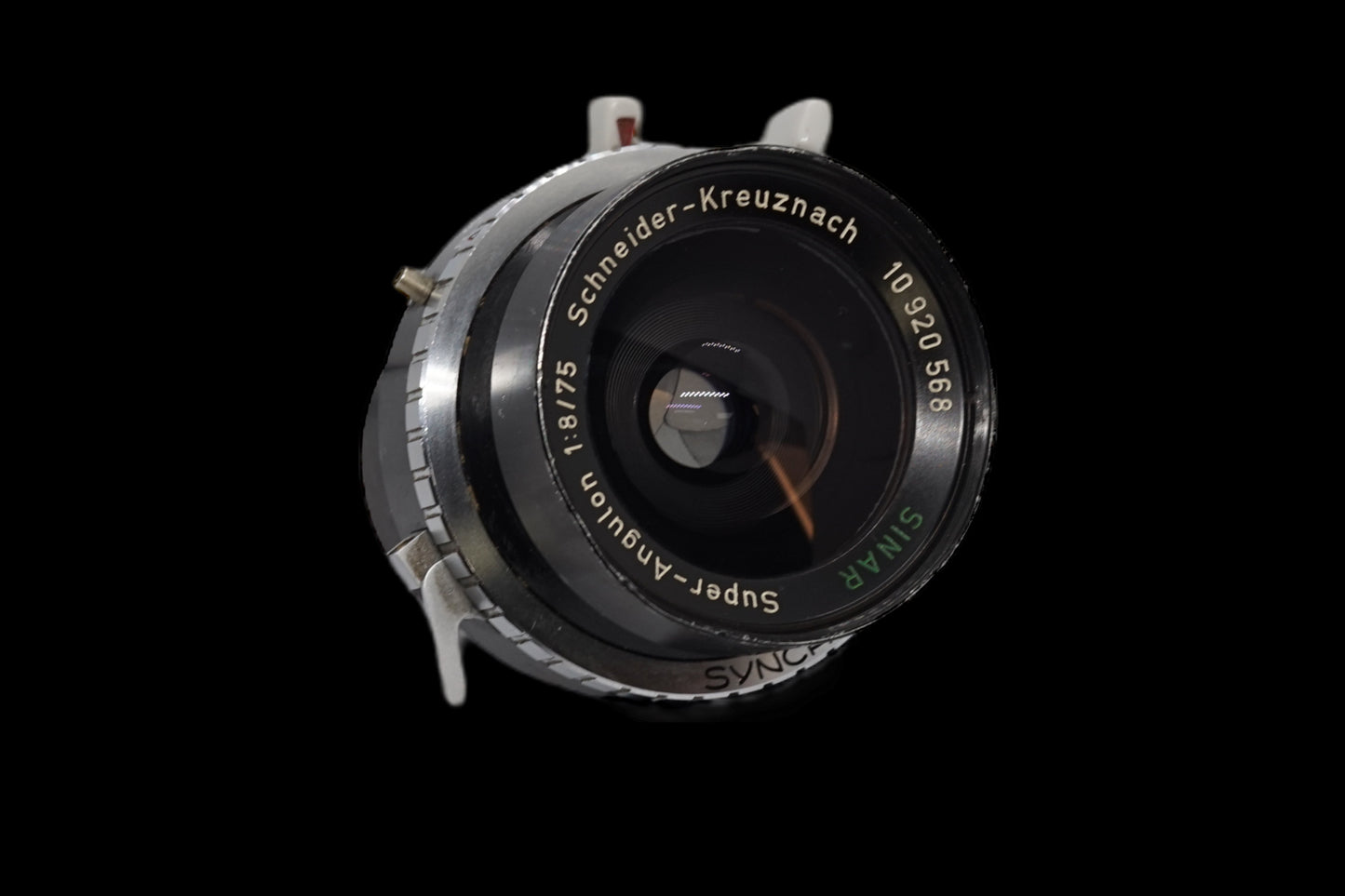 Schneider 75mm F8 Lens with Camera Setup