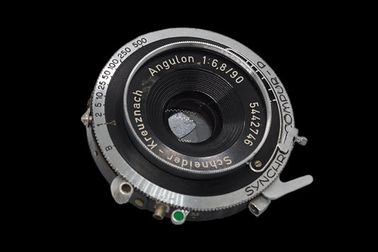 Schneider 90mm F6.8 Lens with Camera Setup